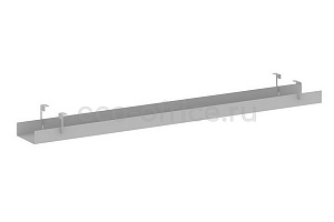 Кабель-канал широкий для стола L1600 METAL SYSTEM STYLE МКС-0160 Серый металл фото