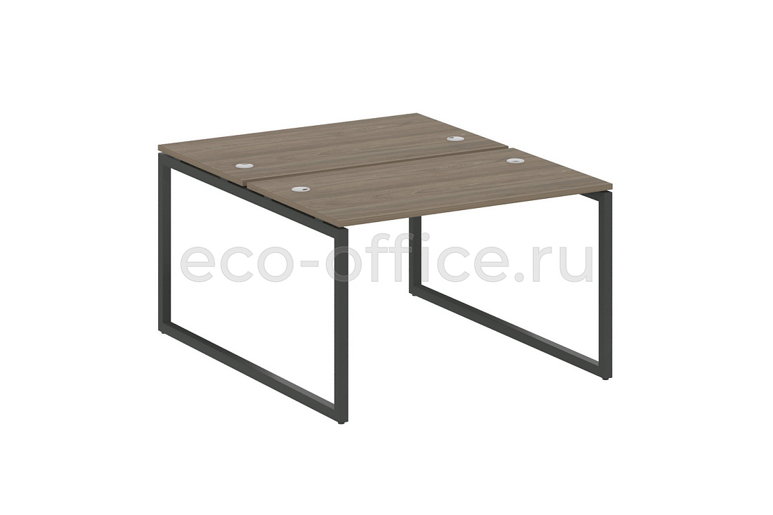 Рабочая станция METAL SYSTEM QUATTRO 4x4 40БО.РАС-СП-2.2 Вяз Благородный / Антрацит металл   стоимость