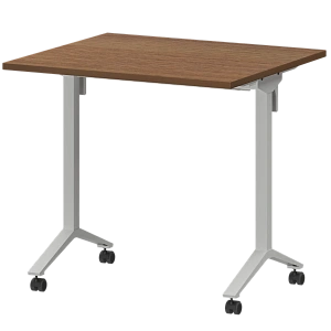 Стол мобильный складной Protech МБ22-80.70 Орех/Белый фото