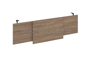 Царга для стола руководителя L1780 ONIX WOOD DIRECT O.M-CSR-5 Дуб Аризона / Антрацит металл фото