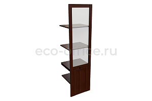 Наполнение шкафа одностворчатого 22553 Орех Тёмный фото