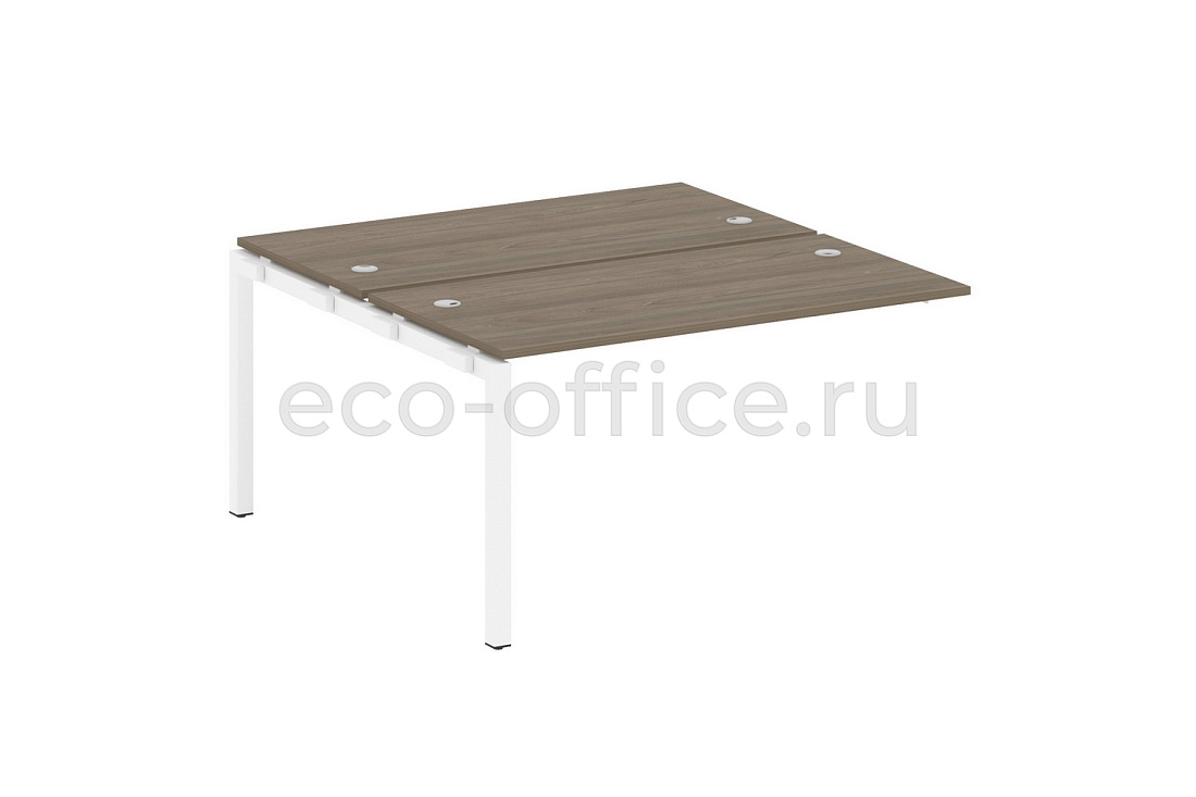 Проходной наборный элемент METAL SYSTEM QUATTRO 5x5 50БП.ПРС-СП-2.3 Вяз Благородный / Белый металл купить в Москве
