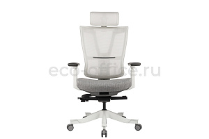Кресло эргономичное ECO-CHAIR MS Mission White Белый пластик / Белая Сетка фото