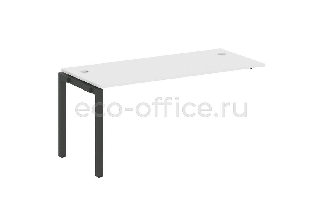 Проходной наборный элемент METAL SYSTEM QUATTRO 5x5 50БП.ПРС-СП-1.4 Белый / Антрацит металл купить в Москве