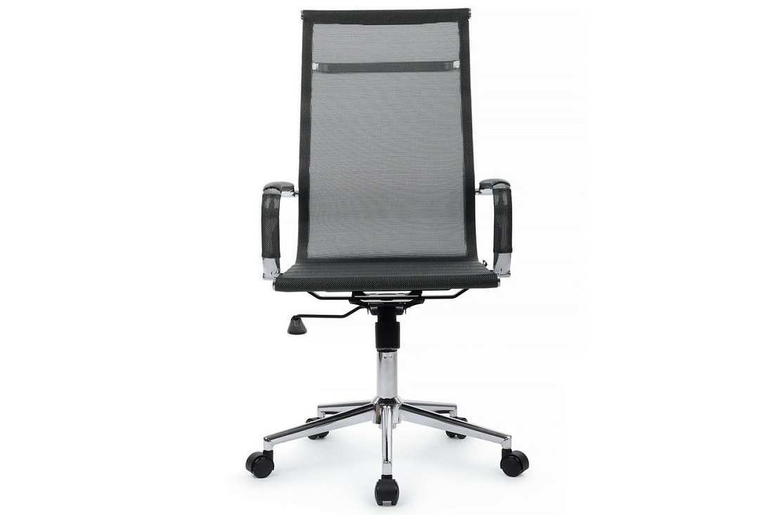 кресло руководителя rv chair hugo 6001-1se серебристо-серая сетка фото