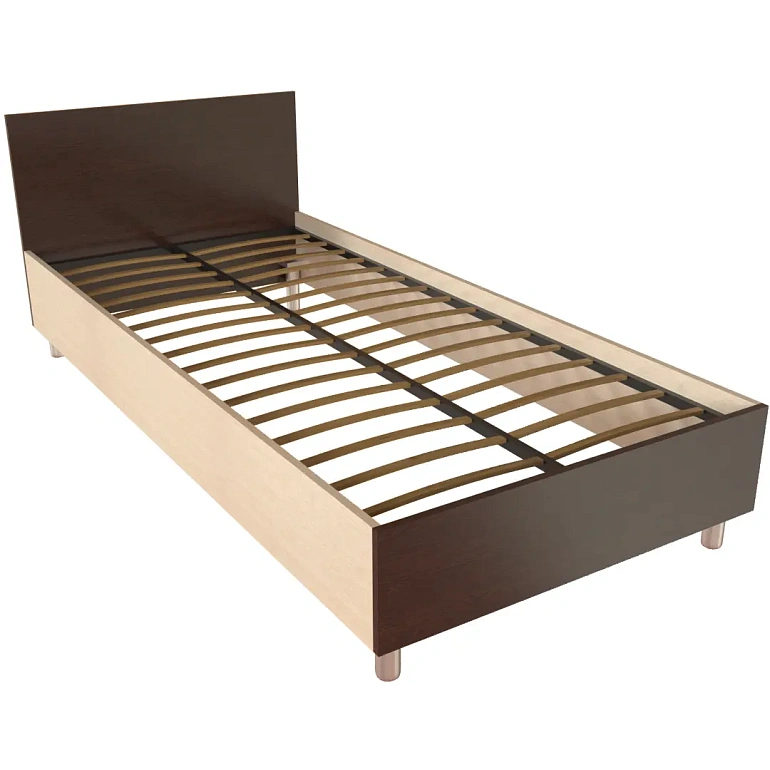 кровать односпальная protech т-401 дуб венге/ясень шимо фото