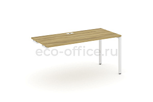 Стол приставка к опорным тумбам/шкафам CONCEPT CN.OSPR-004 Дуб Винченцо / Белый металл фото