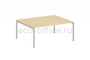 Рабочая станция METAL SYSTEM QUATTRO 4x4 40БП.РАС-СП-2.5 Акация Лорка / Серый металл фото