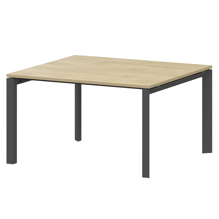 стол переговорный на металлокаркасе protech нтмп.п.120.11 баттл рок/антрацит фото