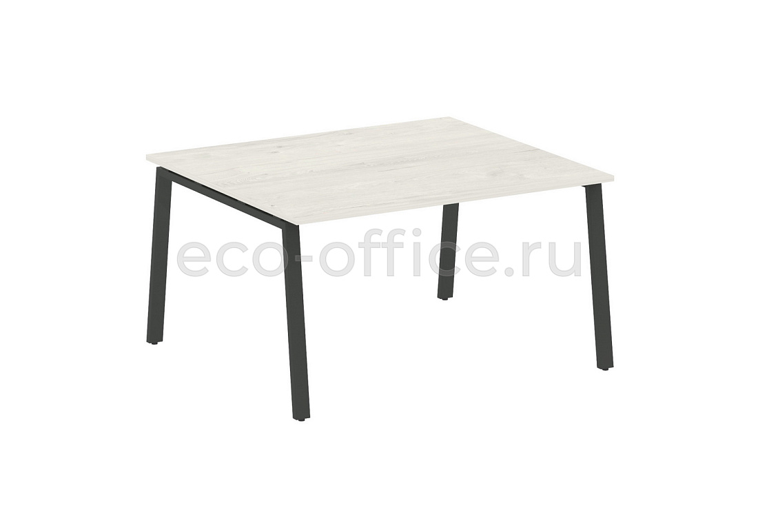 Стол переговорный (1 столешница) METAL SYSTEM STYLE БА.ПРГ-1.3 Дуб Наварра / Антрацит металл   стоимость