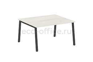Стол переговорный (1 столешница) METAL SYSTEM STYLE БА.ПРГ-1.3 Дуб Наварра / Антрацит металл фото