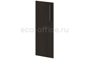 Дверь средняя левая GRACE L-024 Дуб Линдберг тёмный фото