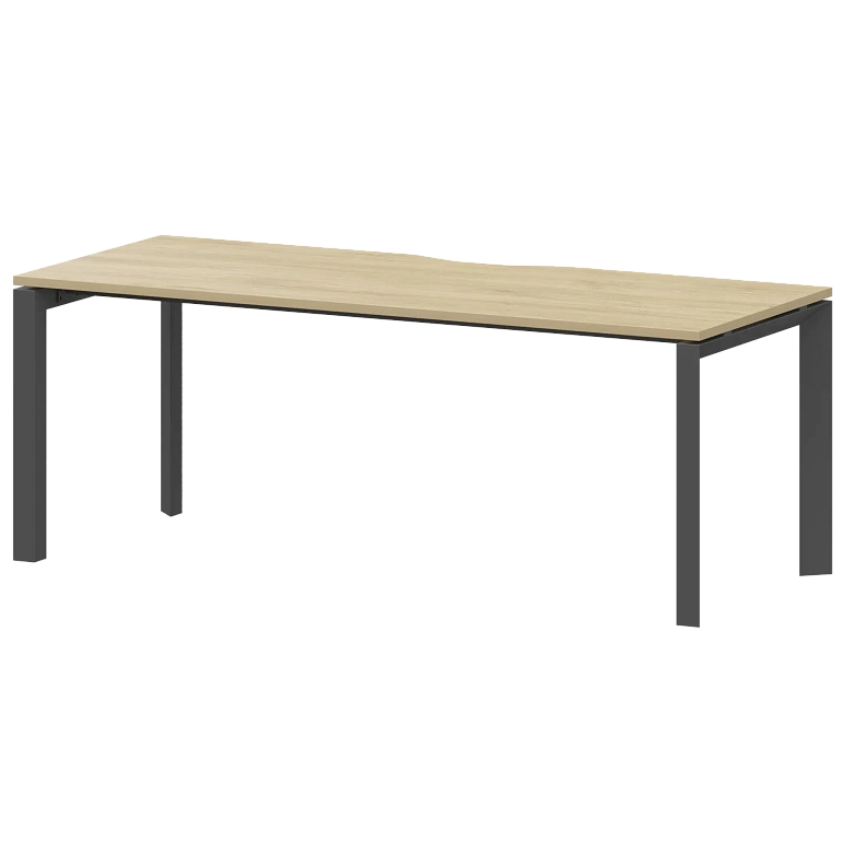 стол на металлокаркасе protech нтмп.п-180 баттл рок/антрацит фото