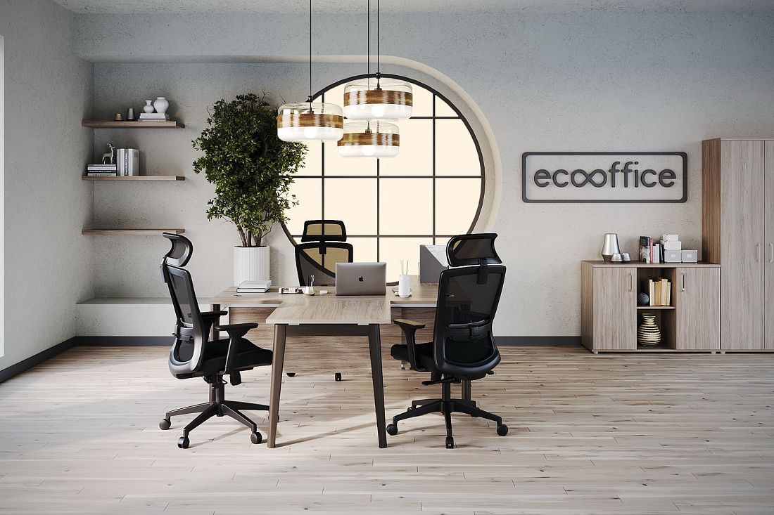 Кабинет руководителя ONIX WOOD DIRECT Дуб Аттик / Дуб Тёмный  стоимость