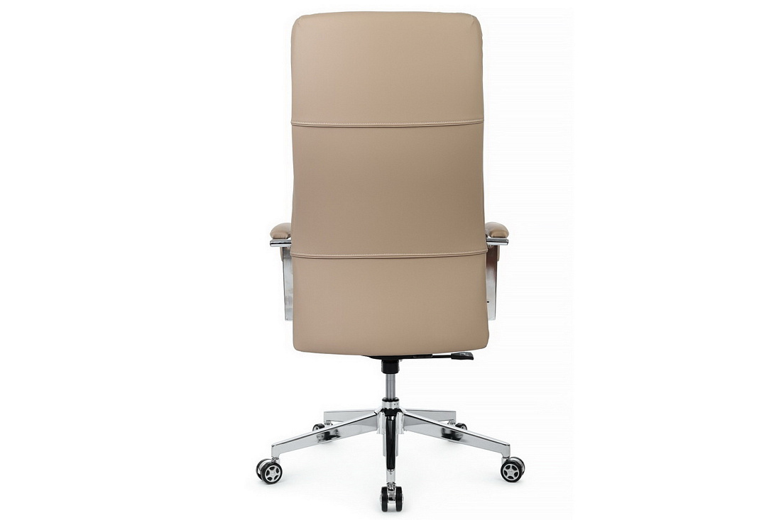 кресло руководителя rv chair leon a916-1 бежевая экокожа фото