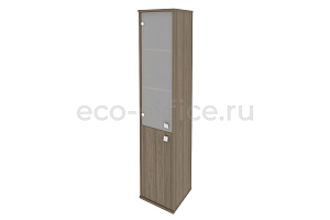 Шкаф высокий узкий левый STYLE Л.СУ-1.2 (L) Вяз Благородный фото