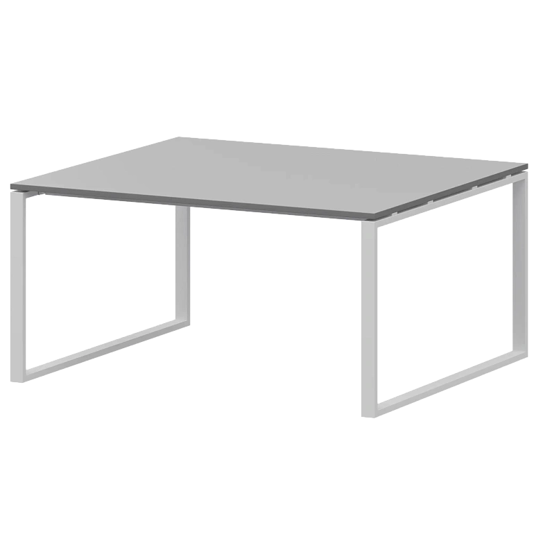 стол переговорный на металлокаркасе protech амп.о-003.123 серый/белый фото