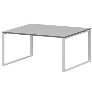 Стол переговорный на металлокаркасе Protech АМП.О-003.123 Серый/Белый фото