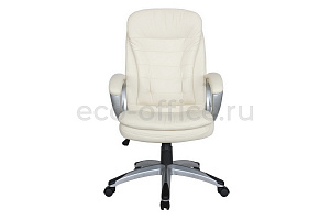 Кресло руководителя RV Chair SOFT 9110 Бежевая экокожа фото