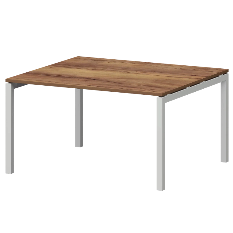 стол переговорный на металлокаркасе protech смсп-п-14.123.пр50 таксония/белый фото