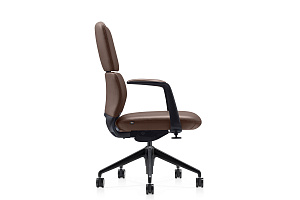 Кресло руководителя RV Design VENETTO-M FK013-B12 Коричневая кожа фото