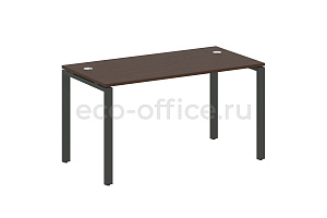 Стол письменный METAL SYSTEM STYLE БП.СП-3 Венге Цаво / Антрацит металл фото