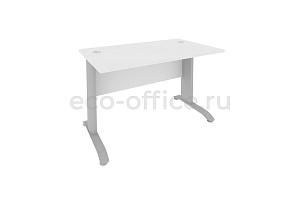 Стол письменный RIVA Metal ПЛ.СП-2 Белый фото