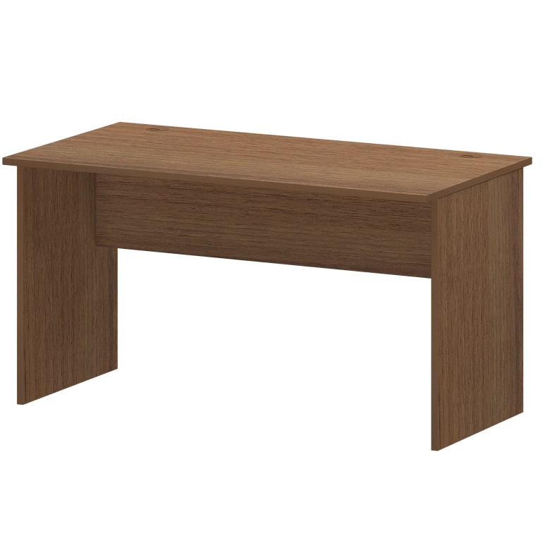 стол с левым и правым кабель каналом protech а-003.к орех фото