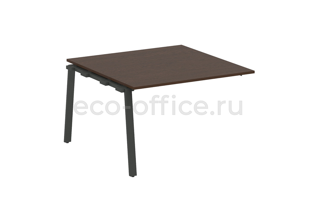 Проходной наборный элемент переговорного стола METAL SYSTEM STYLE БА.ППРГ-2 Венге Цаво / Антрацит металл  стоимость