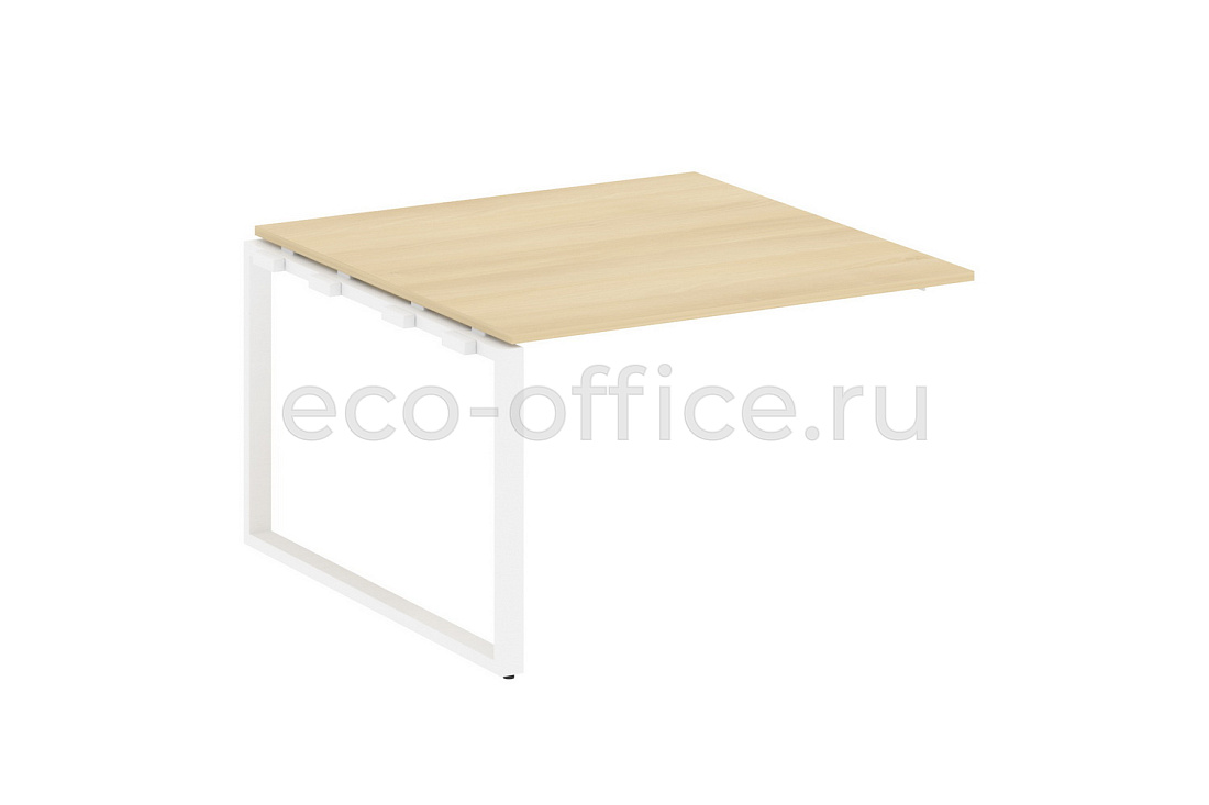 Проходной наборный элемент переговорного стола METAL SYSTEM STYLE БО.ППРГ-2 Акация Лорка / Белый металл  стоимость
