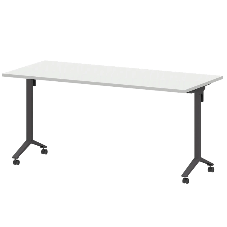 стол мобильный складной protech мб25-160.70 белый/антрацит фото