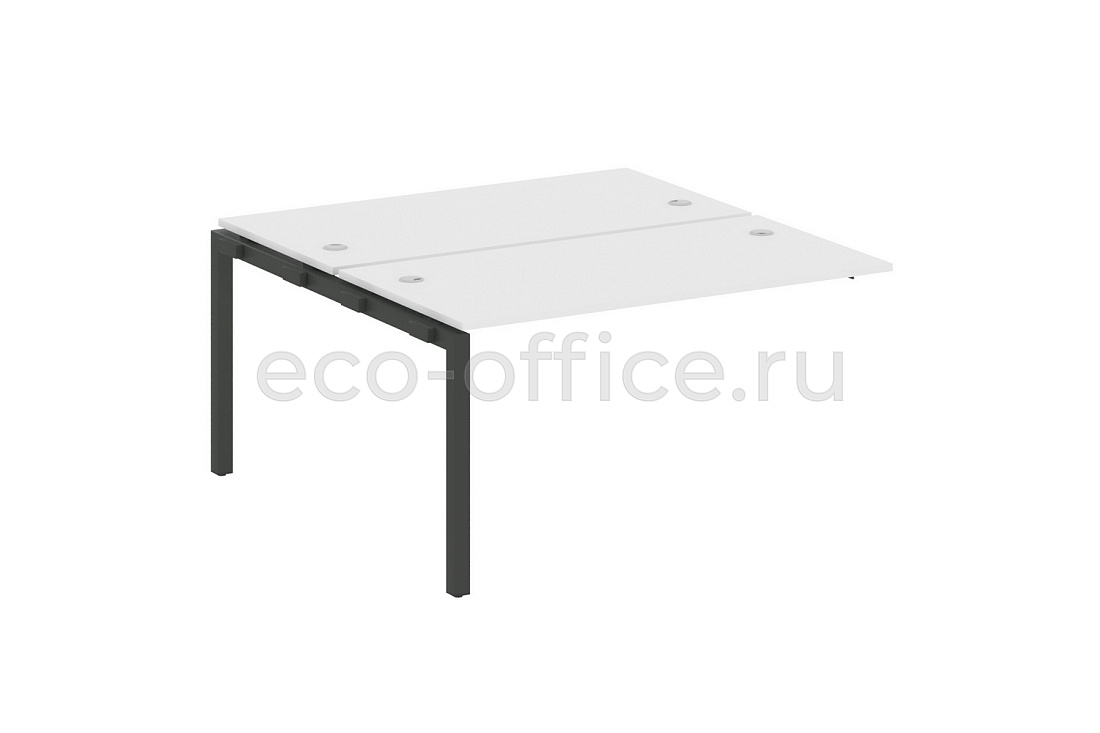 Проходной наборный элемент METAL SYSTEM QUATTRO 5x5 50БП.ПРС-СП-2.3 Белый / Антрацит металл купить в Москве