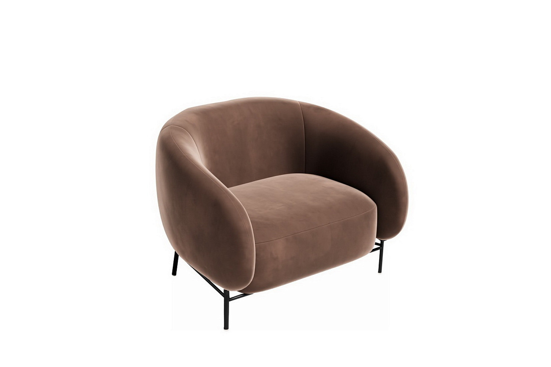 диван одноместный belt blt-1 велюр forward 297 фото