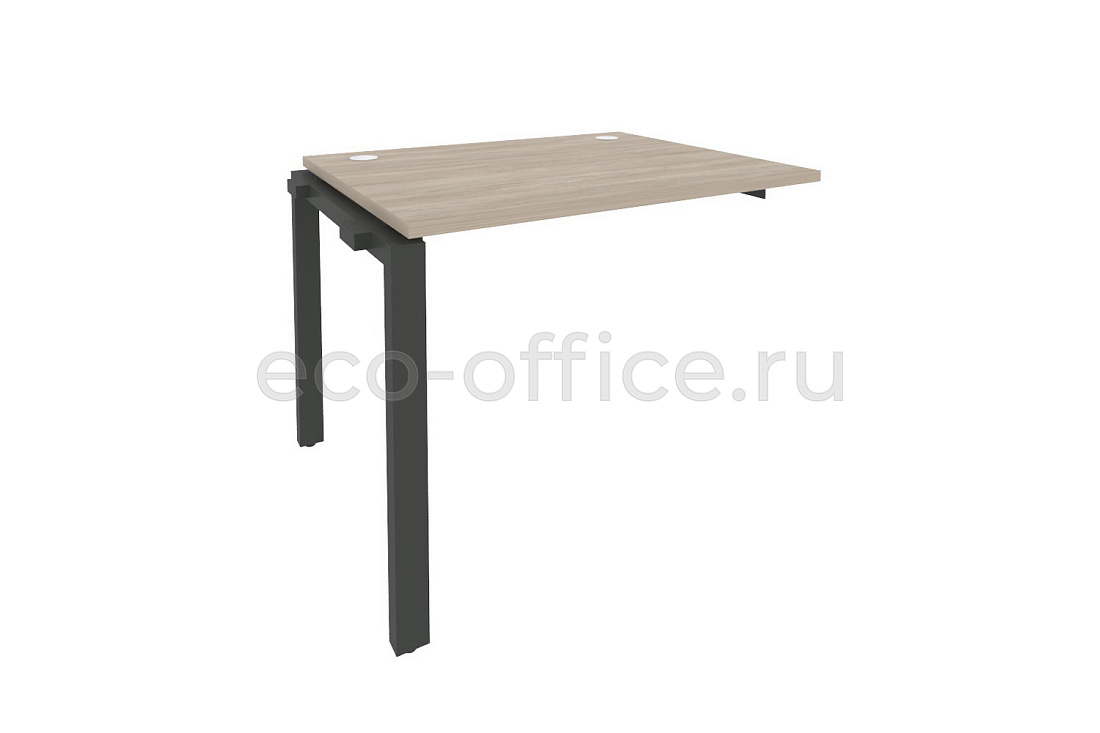 Наборный элемент рабочей станции на П-образном м/к ONIX O.MP-1.NRS-1.8 Дуб Аттик / Антрацит металл   стоимость