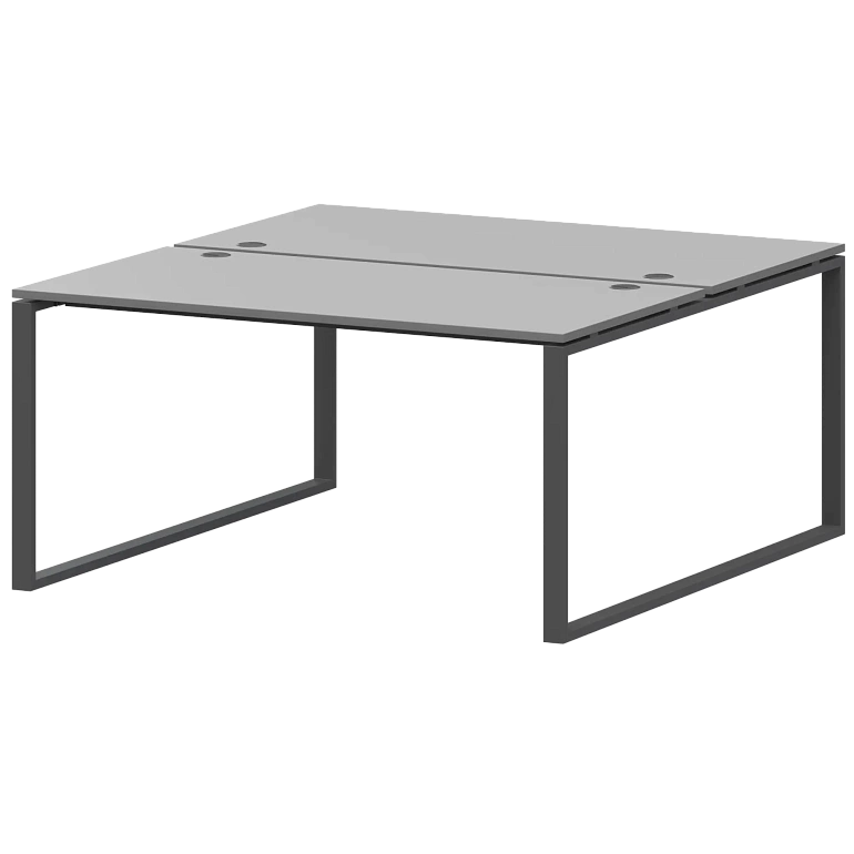 бенч двойной на 2 рабочих места protech амб.о-004.60 серый/антрацит фото
