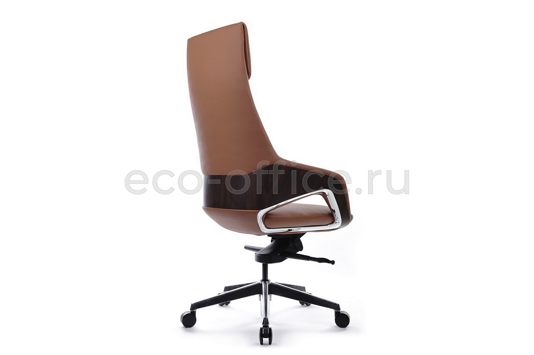 Кресло руководителя RV Design AURA FK005-A Светло-коричневая кожа  стоимость
