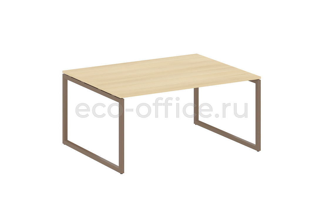 Стол переговорный (1 столешница) METAL SYSTEM QUATTRO 4x4 40БО.ПРГ-1.4 Акация Лорка / Мокко металл  стоимость