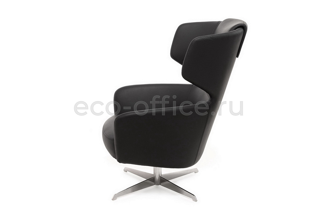 Кресло Profoffice VENTO High R7 Dakota Black Чёрная кожа  стоимость