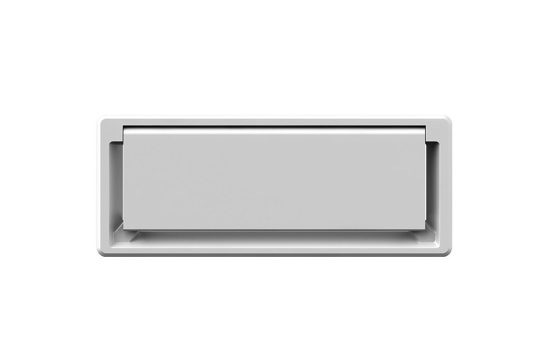 лючок прямоугольный cover light т193187 серый пластик фото