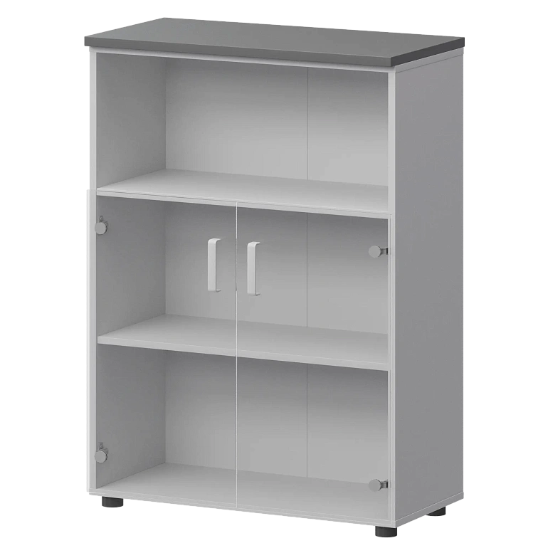 шкаф protech смш-38с2 белый/графит фото