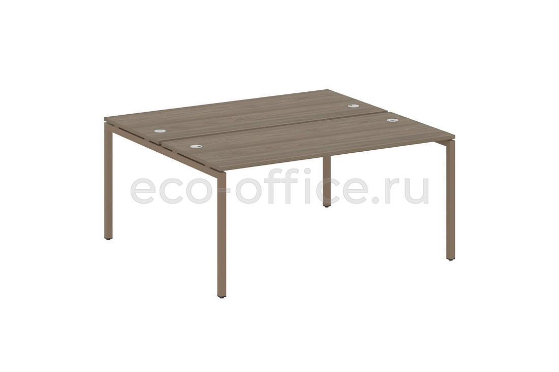 Рабочая станция METAL SYSTEM QUATTRO 4x4 40БП.РАС-СП-2.4 Вяз Благородный / Мокко металл  стоимость