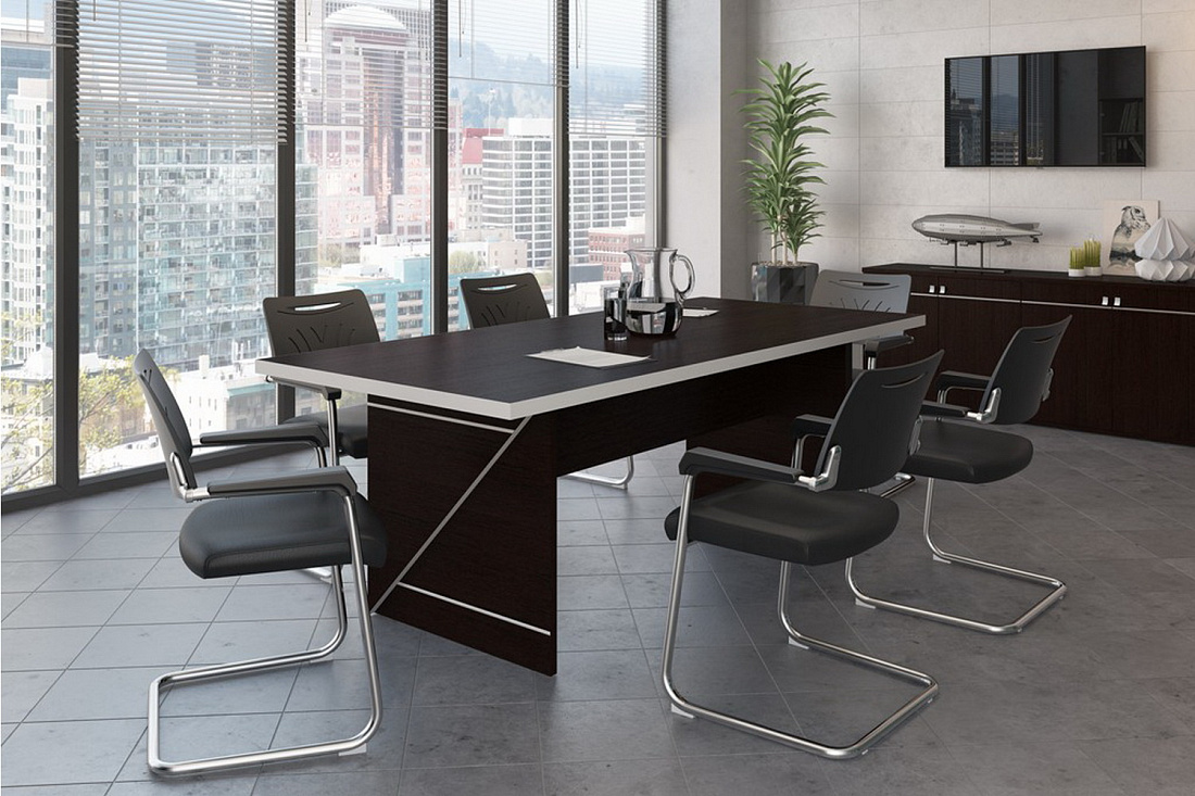 столы для переговоров zoom венге фото