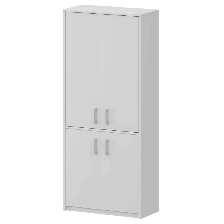 шкаф комбинированный закрытый protech а-310/а-610 белый фото