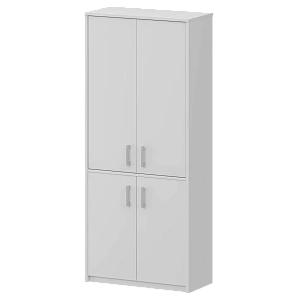 Шкаф комбинированный закрытый Protech А-310/А-610 Белый фото