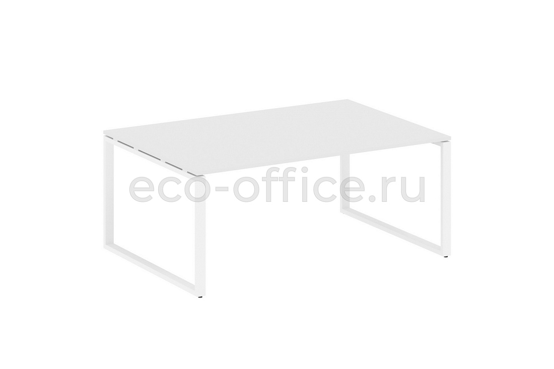 Стол переговорный (1 столешница) METAL SYSTEM STYLE БО.ПРГ-1.5 Белый / Белый металл  стоимость