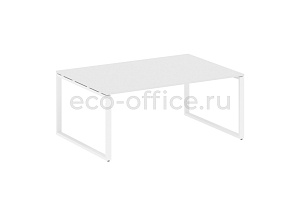 Стол переговорный (1 столешница) METAL SYSTEM STYLE БО.ПРГ-1.5 Белый / Белый металл фото