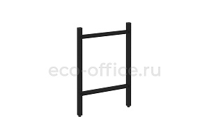 Стойка завершающая (1 ниша) LOFT VR.L-SL.SZ-1 Черный металл фото
