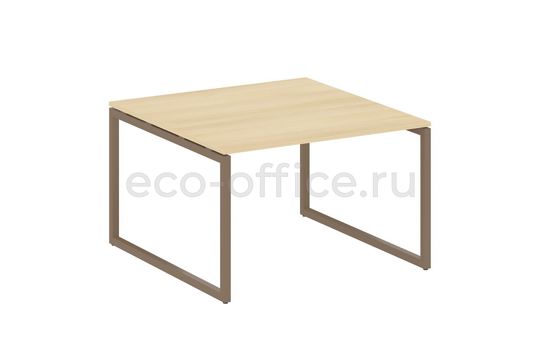 Стол переговорный (1 столешница) METAL SYSTEM QUATTRO 4x4 40БО.ПРГ-1.2 Акация Лорка / Мокко металл  стоимость