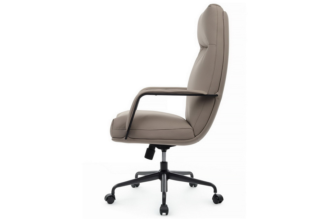 кресло руководителя rv chair otto cm-p001as бежевая экокожа фото