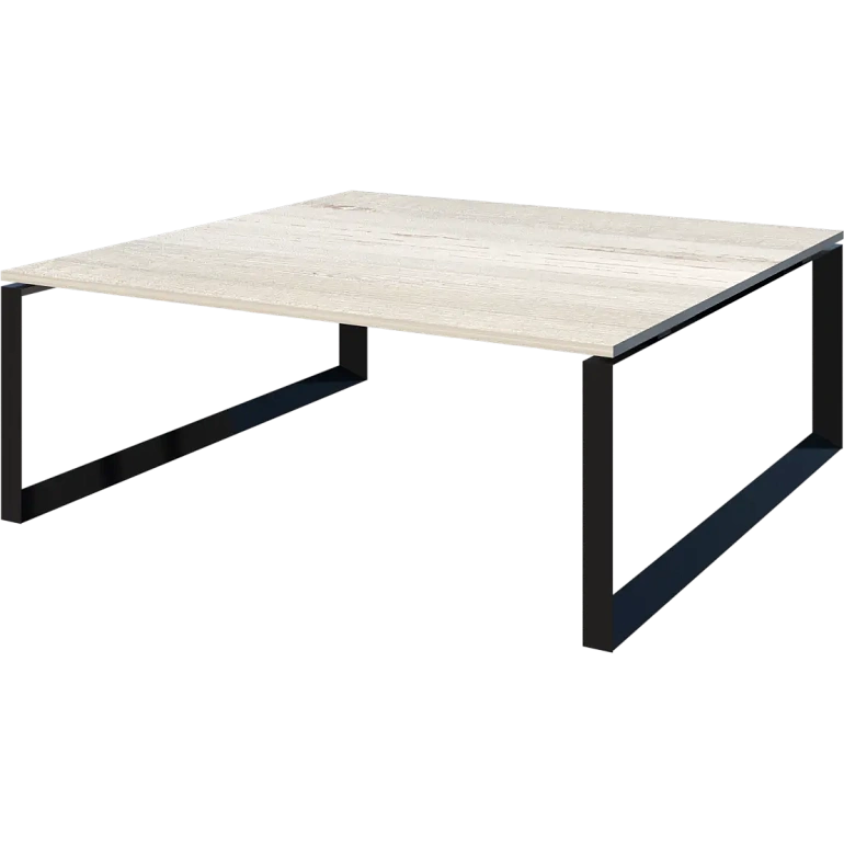 стол переговорный на металлокаркасе protech нтмп.о-180.11 сосна винтер/антрацит фото